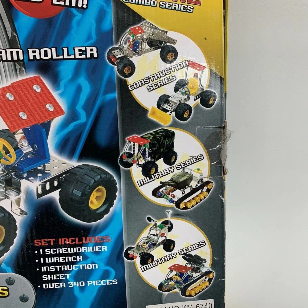 Hurricane Toys Kustom Metal Construction Steam Roller Trencher Replacement Parts